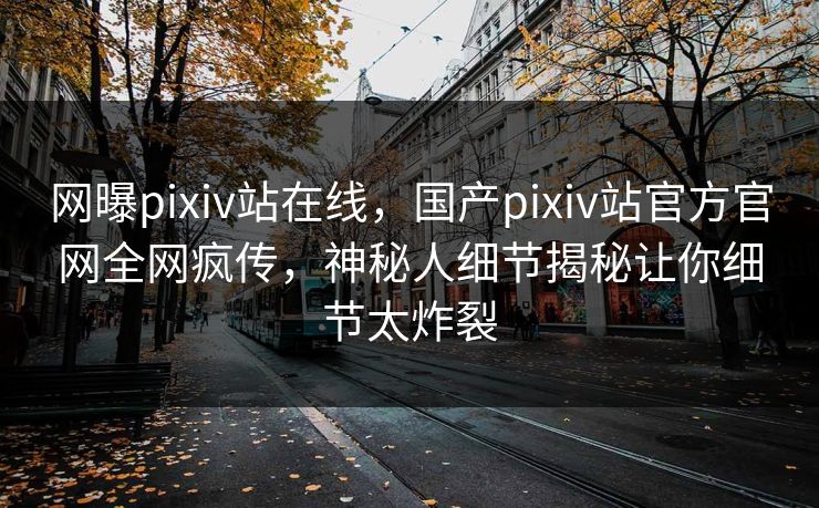 网曝pixiv站在线，国产pixiv站官方官网全网疯传，神秘人细节揭秘让你细节太炸裂